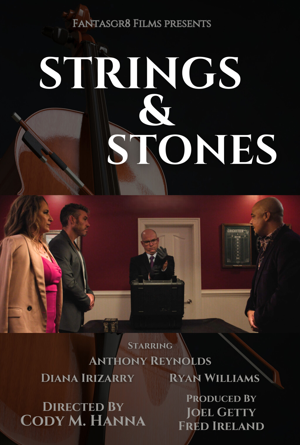 Filmposter for Strings & Stones